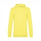 Felpa B&C BCWU03W Donna HOODIE 80%C 20%P Manica lunga,Setin