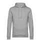 Felpa B&C BCWU33B Uomo ORGANIC HOODED 80%C 20%P Manica lunga,Setin