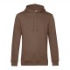 Felpa B&C BCWU33B Uomo ORGANIC HOODED 80%C 20%P Manica lunga,Setin