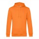 Felpa B&C BCWU33B Uomo ORGANIC HOODED 80%C 20%P Manica lunga,Setin