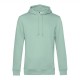 Felpa B&C BCWU33B Uomo ORGANIC HOODED 80%C 20%P Manica lunga,Setin