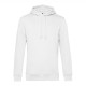 Felpa B&C BCWU33B Uomo ORGANIC HOODED 80%C 20%P Manica lunga,Setin