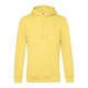 Felpa B&C BCWU33B Uomo ORGANIC HOODED 80%C 20%P Manica lunga,Setin