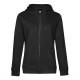 Felpa B&C BCWW03Q Donna QUEEN ZIPPED HOOD 80%C 20%P Manica lunga,Setin