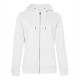 Felpa B&C BCWW03Q Donna QUEEN ZIPPED HOOD 80%C 20%P Manica lunga,Setin