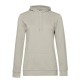 Felpa B&C BCWW04W Donna HOODIE W 80%C 20%P Manica lunga,Setin