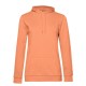 Felpa B&C BCWW04W Donna HOODIE W 80%C 20%P Manica lunga,Setin