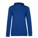 Felpa B&C BCWW04W Donna HOODIE W 80%C 20%P Manica lunga,Setin