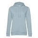 Felpa B&C BCWW34B Donna ORGANIC HOODED W 80%C 20%P Manica lunga,Setin