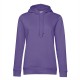 Felpa B&C BCWW34B Donna ORGANIC HOODED W 80%C 20%P Manica lunga,Setin