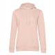 Felpa B&C BCWW34B Donna ORGANIC HOODED W 80%C 20%P Manica lunga,Setin