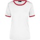 T-Shirt JAMES & NICHOLSON JN018 Donna LADIES' FLAG-T 100%C J&N Manica corta,Setin