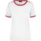 T-Shirt JAMES & NICHOLSON JN018 Donna LADIES' FLAG-T 100%C J&N Manica corta,Setin