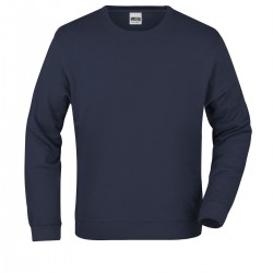 Felpa JAMES & NICHOLSON JN057 Unisex,Uomo BASIC SWEAT 100%C J&N Manica lunga,Setin