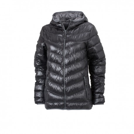 Giacca JAMES & NICHOLSON JN1059 Donna LADIES DOWN JACKET 100%P J&N Manica lunga