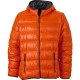 Giacca JAMES & NICHOLSON JN1060 Uomo MEN DOWN JACKET 100%P J&N Manica lunga