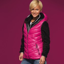 Giacca JAMES & NICHOLSON JN1061 Donna LADIES DOWN VEST 100%P J&N Senza maniche