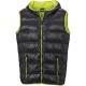 Giacca JAMES & NICHOLSON JN1062 Uomo MEN DOWN VEST 100%P J&N Senza maniche