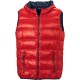 Giacca JAMES & NICHOLSON JN1062 Uomo MEN DOWN VEST 100%P J&N Senza maniche