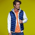 Giacca JAMES & NICHOLSON JN1080 Uomo MEN QUILTED DOWN VEST 100%P Senza maniche