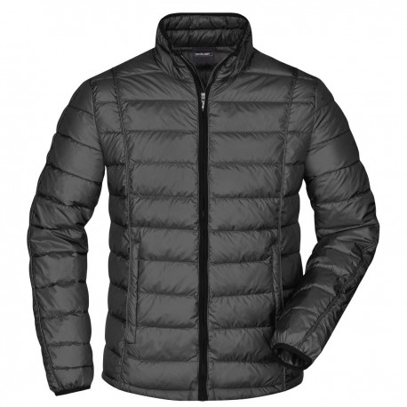Giacca JAMES & NICHOLSON JN1082 Uomo MEN QUILTED DOWN JACKET 100%P Manica lunga