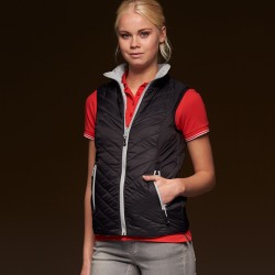 Giacca JAMES & NICHOLSON JN1089 Donna LADY LIGHTWEIGHT VEST 100%P Senza maniche