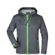 Soft shell JAMES & NICHOLSON JN1097 Donna LADY OUTDOOR SOFTSHELL 100%P Manica lunga