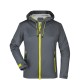 Soft shell JAMES & NICHOLSON JN1097 Donna LADY OUTDOOR SOFTSHELL 100%P Manica lunga