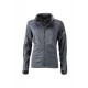 Soft shell JAMES & NICHOLSON JN1125 Donna W Sport Softshell Jacket 100%P Manica lunga