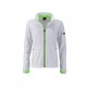 Soft shell JAMES & NICHOLSON JN1125 Donna W Sport Softshell Jacket 100%P Manica lunga