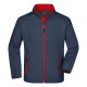 Soft shell JAMES & NICHOLSON JN1130 Uomo M Promo Softshell Jacket 100%P Manica lunga