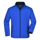 Soft shell JAMES & NICHOLSON JN1130 Uomo M Promo Softshell Jacket 100%P Manica lunga