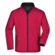 Soft shell JAMES & NICHOLSON JN1130 Uomo M Promo Softshell Jacket 100%P Manica lunga