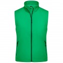 Soft shell JAMES & NICHOLSON JN1023 Donna LADIES SOFTSHELL VEST 90%P 10% Senza maniche