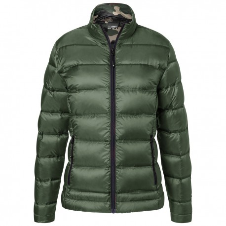 Giacca JAMES & NICHOLSON JN1149 Donna Ladies' Down Jacket 100%P Manica lunga