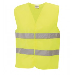 Giacca JAMES & NICHOLSON JN200K Bambino JR SAFETY VEST 100%P J&N Senza maniche