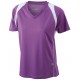 T-Shirt JAMES & NICHOLSON JN396 Donna LADIES RUNNING-T M/C 100%P Manica corta,Raglan