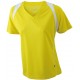 T-Shirt JAMES & NICHOLSON JN396 Donna LADIES RUNNING-T M/C 100%P Manica corta,Raglan