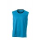 T-Shirt JAMES & NICHOLSON JN470 Uomo MEN RUNNING TANK 100%P J&N Senza maniche,Setin