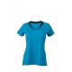 T-Shirt JAMES & NICHOLSON JN471 Donna LADIES RUNNING T-SH M/C 100%P Manica corta,Setin