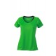 T-Shirt JAMES & NICHOLSON JN471 Donna LADIES RUNNING T-SH M/C 100%P Manica corta,Setin