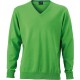 Maglieria JAMES & NICHOLSON JN659 Uomo MEN V-NECK PULLOVER 100%C Manica lunga