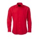 Camicia JAMES & NICHOLSON JN678 Uomo M Shirt LS Poplin 65%P 35%C Manica lunga