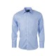 Camicia JAMES & NICHOLSON JN682 Uomo M Shirt LS Micro Twill 100%C Manica lunga