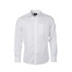 Camicia JAMES & NICHOLSON JN682 Uomo M Shirt LS Micro Twill 100%C Manica lunga