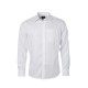 Camicia JAMES & NICHOLSON JN682 Uomo M Shirt LS Micro Twill 100%C Manica lunga