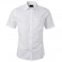 Camicia JAMES & NICHOLSON JN688 Uomo M Shirt SL Oxford 70%C 30%P Manica corta