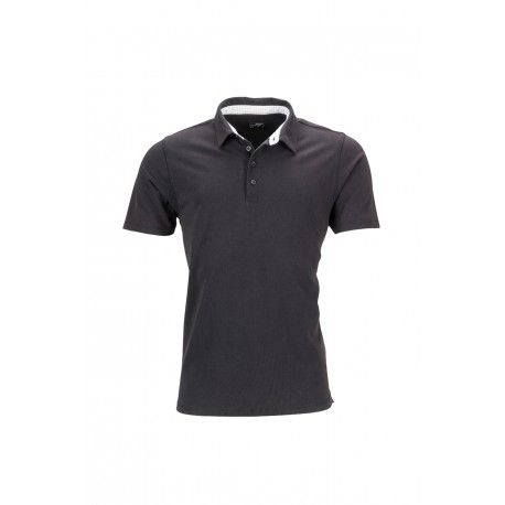 Polo JAMES & NICHOLSON JN712 Uomo Men's polo 100%C Manica corta