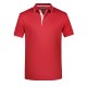 Polo JAMES & NICHOLSON JN728 Uomo Men's Polo Stripe 100%OCS Manica corta,Setin