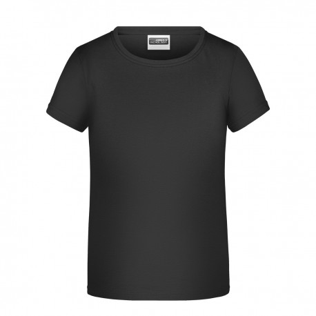 T-Shirt JAMES & NICHOLSON JN744 Bambino Basic-T Girl 150 100%OCS Manica corta,Setin